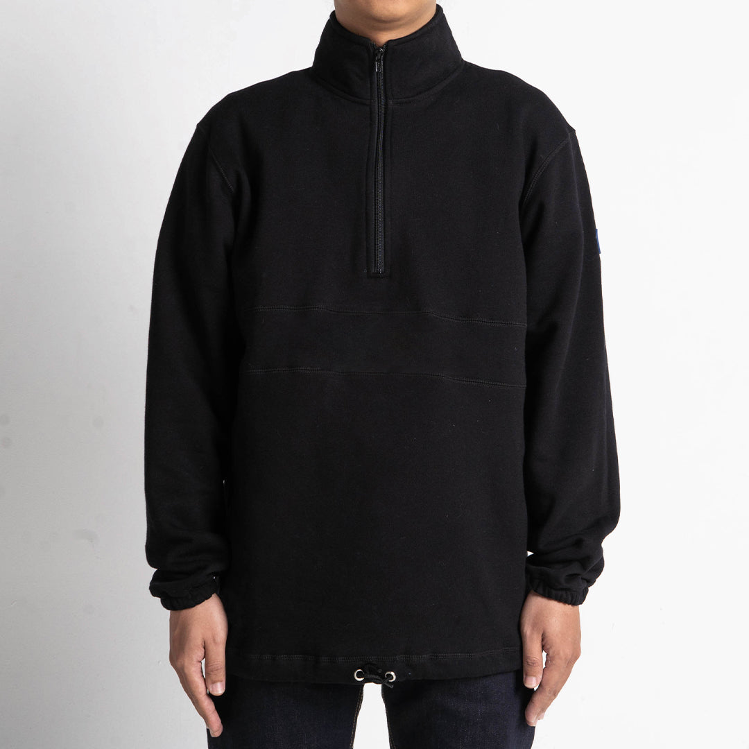 Half Zip Jacket Black