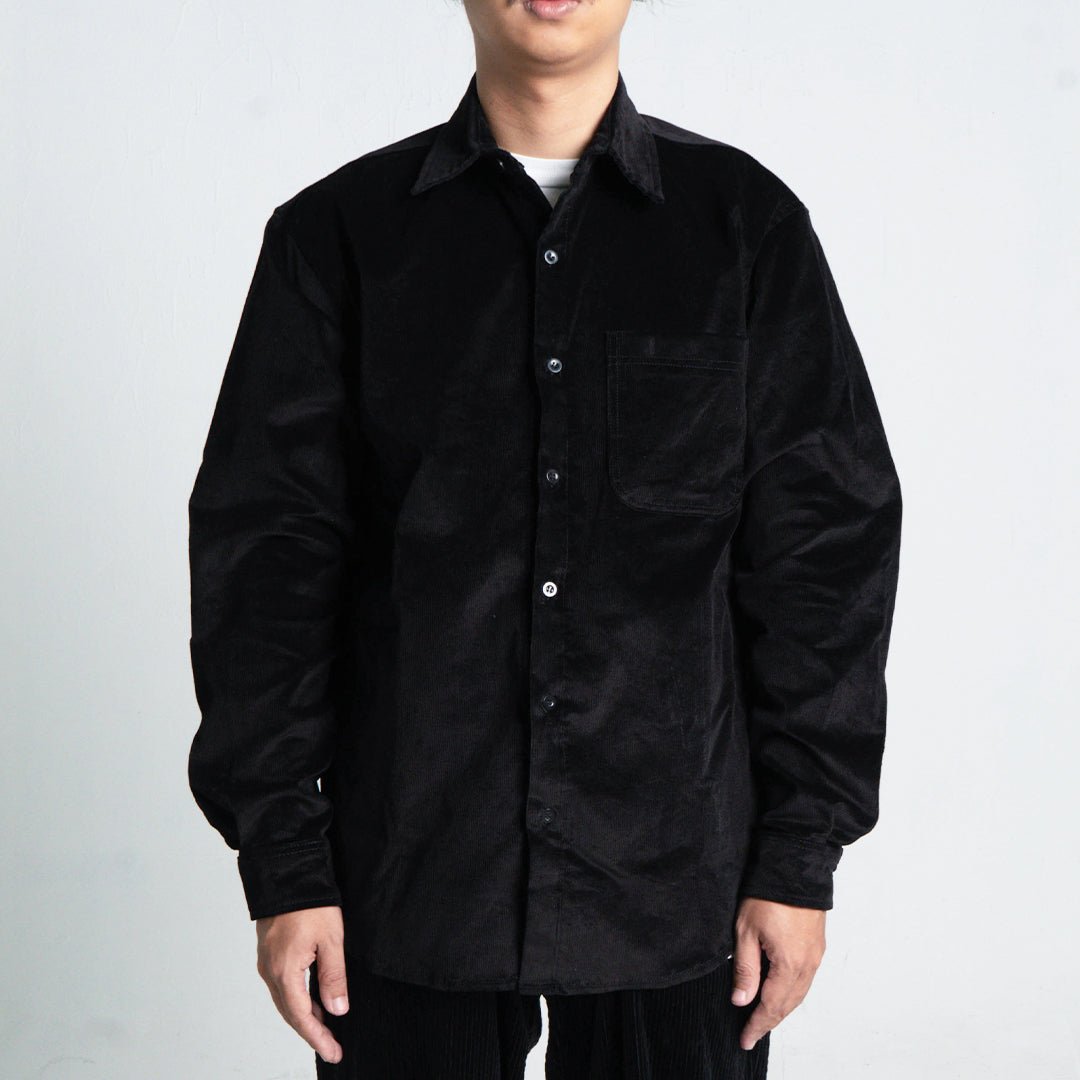 Corduroy Shirt Black