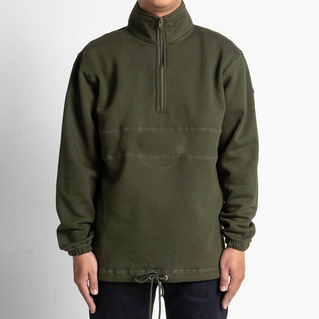 Half Zip Jacket Green